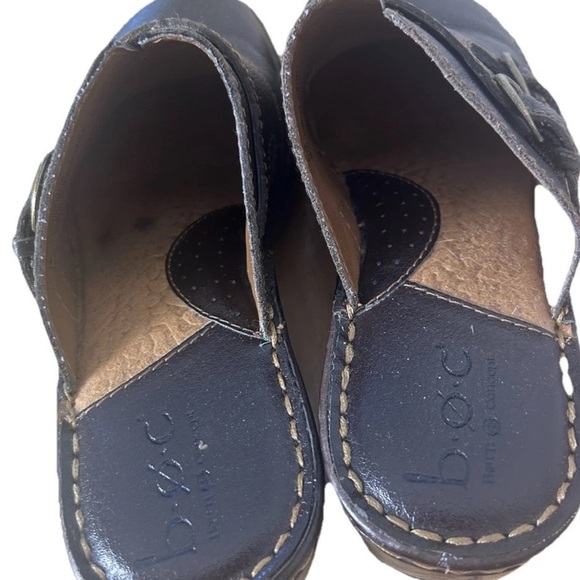 b.o.c. Brown Mules Comfortable Clogs - Picture 5 of 8